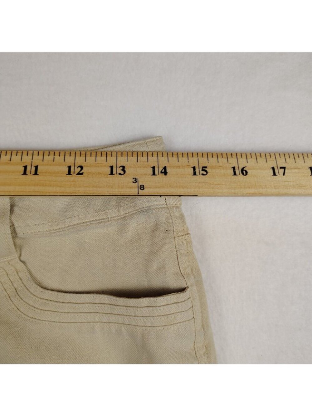 White House Black Market Silk Capri Pants Womens sz 2 - Picture 8 of 9